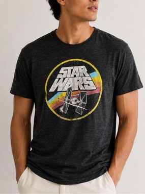 Star Wars TIE Fighter Graphic T-Shirt Medium